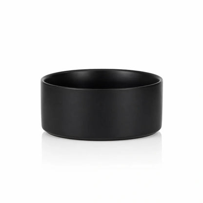 Gamelle chaton céramique - Gaceri : modèle Noir Onyx Solo - AstuceChat