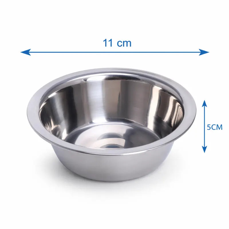 Gamelle Chaton Inox - Gatinox : bol inox 11 cm avec format accessible pour chaton - AstuceChat