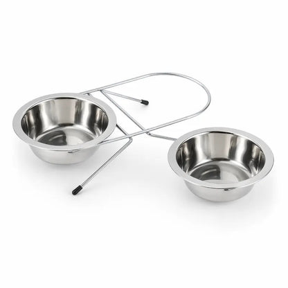 Gamelle chaton inox - Gatinox : support - AstuceChat