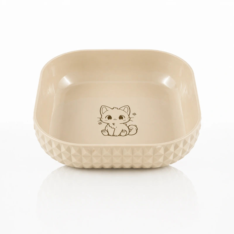 Gamelle chaton lot de 6 - Gacubi : modèle Beige Sable - AstuceChat