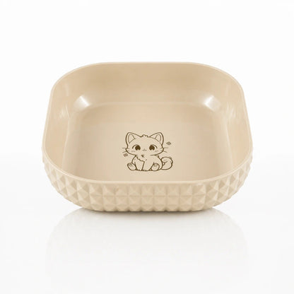 Gamelle chaton lot de 6 - Gacubi : modèle Beige Sable - AstuceChat