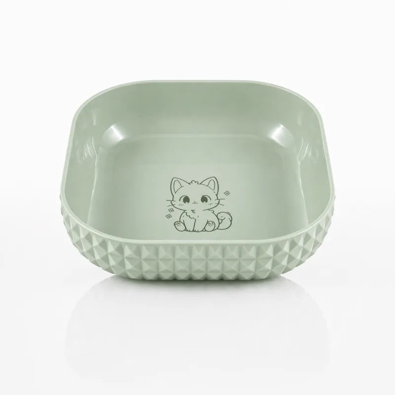 Gamelle chaton lot de 6 - Gacubi : modèle Vert Tilleul - AstuceChat