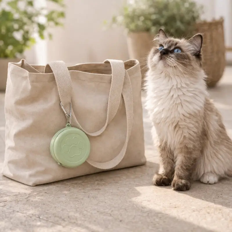 Gamelle de transport pour chat - Gatilo : lifestyle sac et Ragdoll - AstuceChat