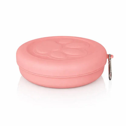 Gamelle de transport pour chat - Gatilo : modèle Rose Poudré Solo - AstuceChat