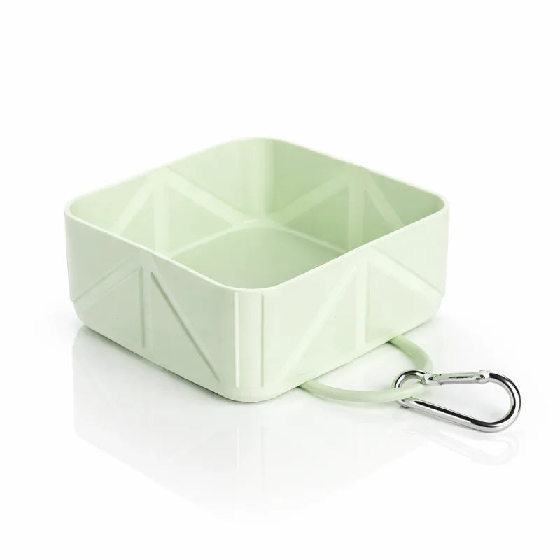 Gamelle de voyage chat - Gaplio : Solo Vert Sauge - AstuceChat