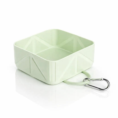 Gamelle de voyage chat - Gaplio : Solo Vert Sauge - AstuceChat