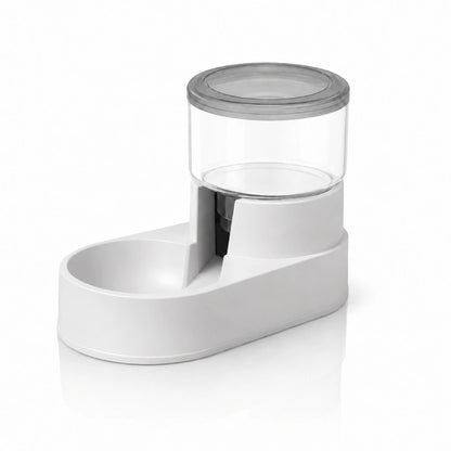 Gamelle distributeur chat - Celvia : vue packshot du modèle Gris Brume - AstuceChat