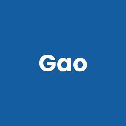 Gamelle eau chat - Gao : nom du produit sur fond bleu - AstuceChat