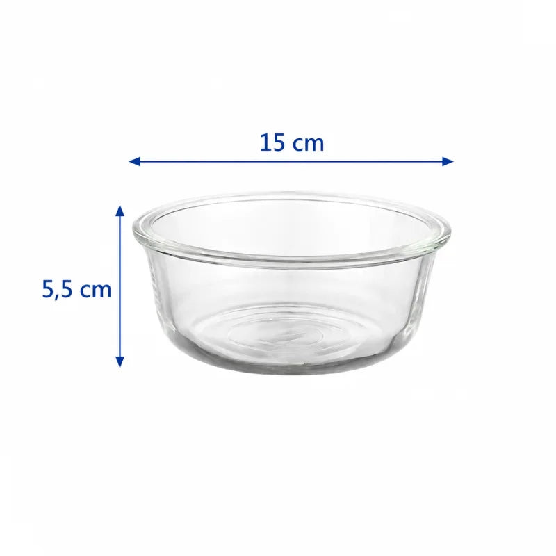 Gamelle en verre pour chat - Gadéko : dimensions bol - AstuceChat
