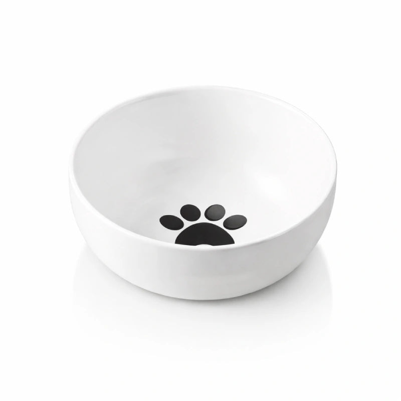 Gamelle ergonomique chat - Gavielle : Gamelle seule - Motif Patte - AstuceChat