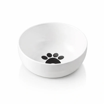 Gamelle ergonomique chat - Gavielle : Gamelle seule - Motif Patte - AstuceChat