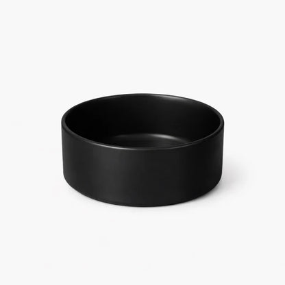 Gamelle ergonomique pour chat - Galvo : modèle Noir Onyx Solo - AstuceChat