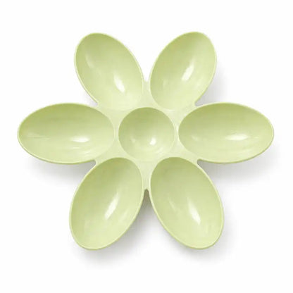 Gamelle fleur pour plusieurs chatons - Gaflora : vue de haut - AstuceChat