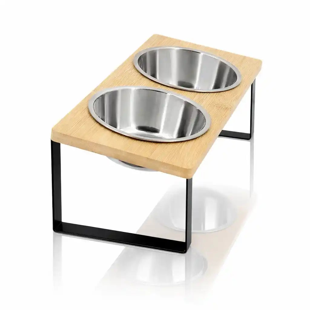 Gamelle inclinée pour chat - Garéon : vue du produit - AstuceChat