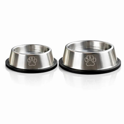 Gamelle inox chat - Galnox : modèle duo mixte 15,5 + 18 - AstuceChat