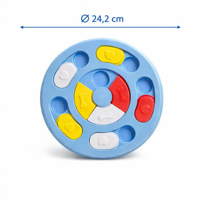 Gamelle labyrinthe chat - Galaby : dimensions du plateau interactif 24,2 cm - AstuceChat
