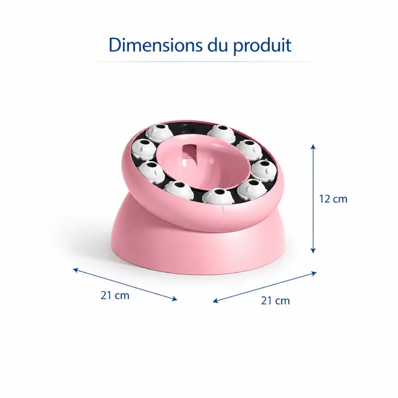 Gamelle ludique chat - Galudi : dimensions du produit - AstuceChat