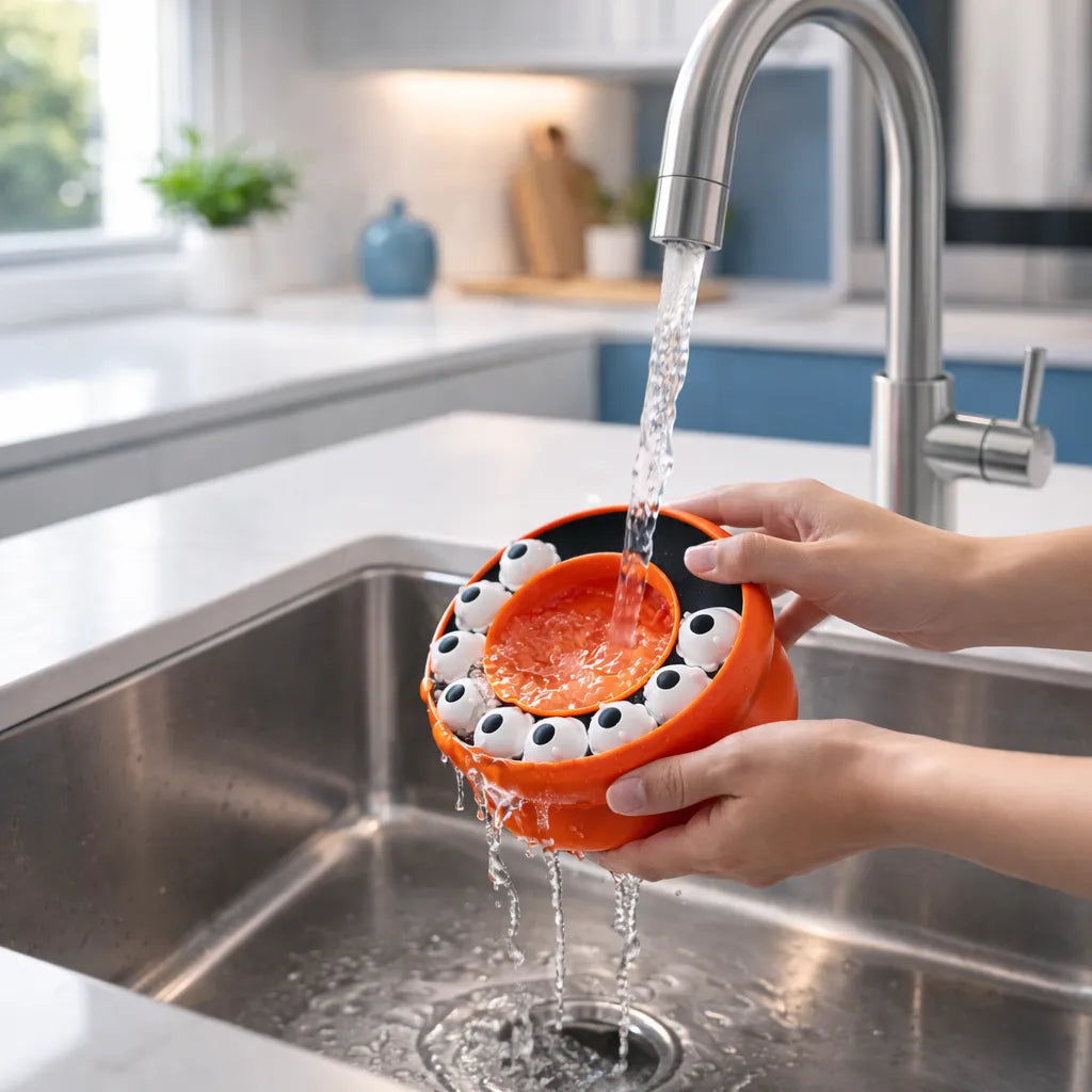 Gamelle ludique chat - Galudi : nettoyage Orange Instinct - AstuceChat