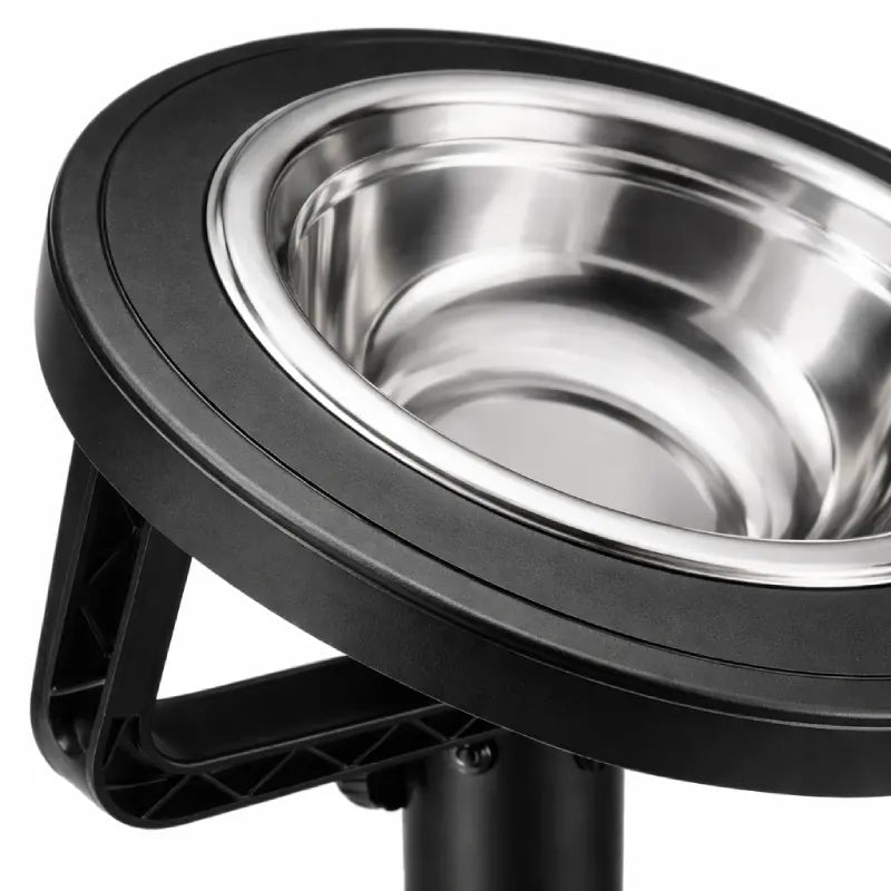 Gamelle pour chat surélevée - Galtura : détail bol inox - AstuceChat
