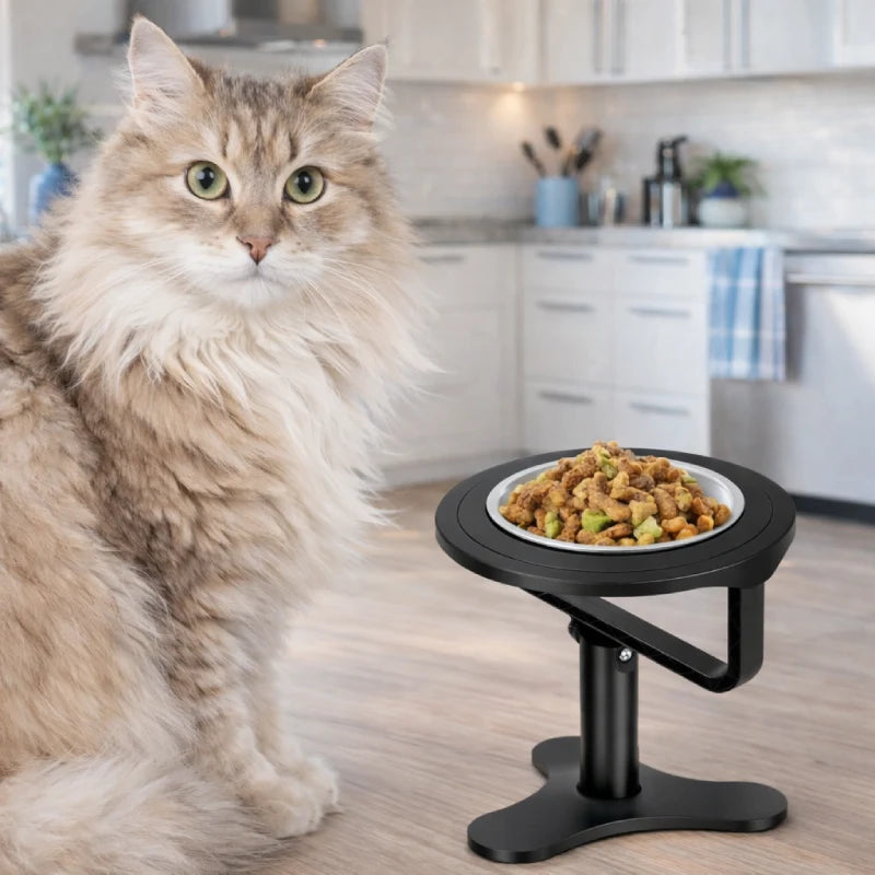Gamelle pour chat surélevée - Galtura : lifestyle chat tigré - AstuceChat
