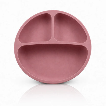 Gamelle pour chaton compartimentée - Gacompa : 3 compartiments en Rose Ancien - AstuceChat