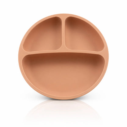 Gamelle pour chaton compartimentée - Gacompa : 3 compartiments en Terracotta Doux - AstuceChat