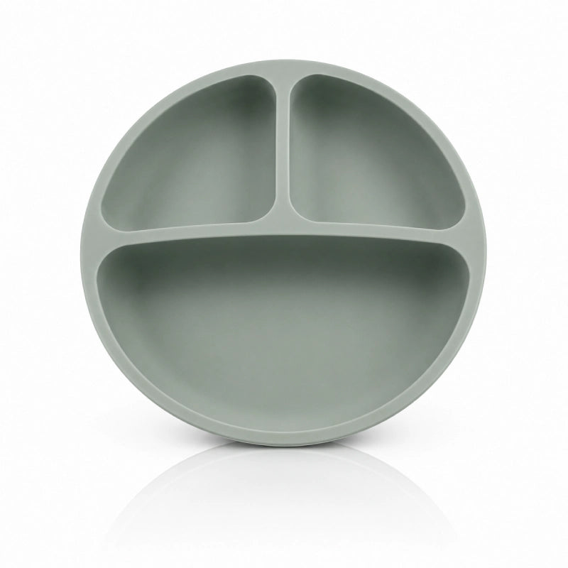 Gamelle pour chaton compartimentée - Gacompa : 3 compartiments en Vert Sauge - AstuceChat