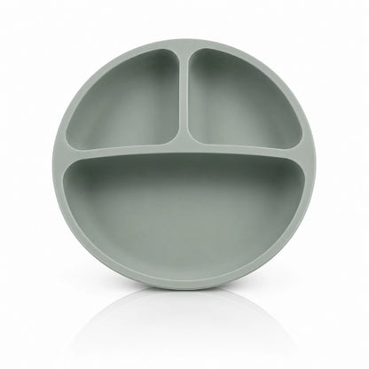 Gamelle pour chaton compartimentée - Gacompa : 3 compartiments en Vert Sauge - AstuceChat