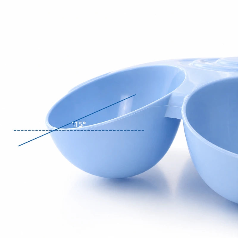 Gamelle pour chaton ergonomique - Garoue : format ergonomique incliné - AstuceChat