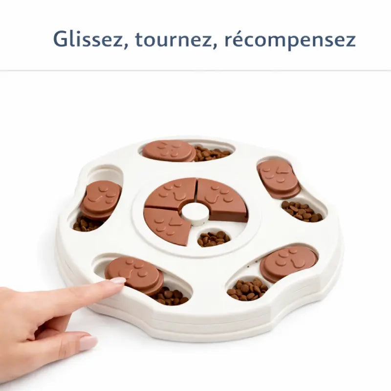 Gamelle puzzle Chat - Gavélis : glissez tournez récompensez - AstuceChat