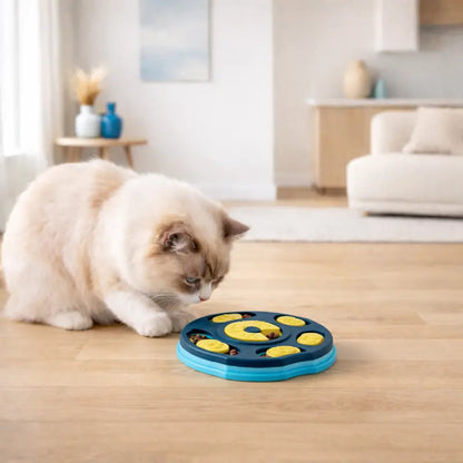 Gamelle puzzle Chat - Gavélis : lifestyle chat crème - AstuceChat