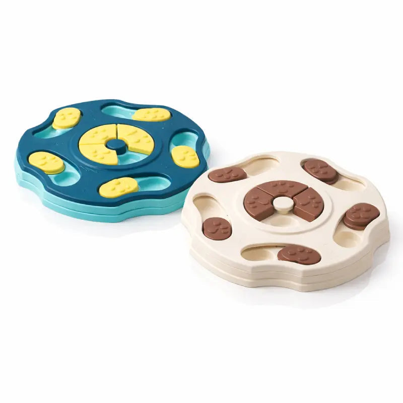 Gamelle puzzle Chat - Gavélis : vue deux coloris - AstuceChat