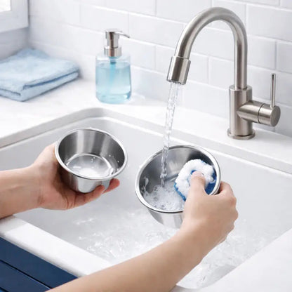 Gamelles chat fixation murale - Gavan : nettoyage bols inox - AstuceChat