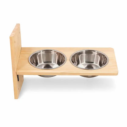 Gamelles chat fixation murale - Gavan : vue face produit - AstuceChat