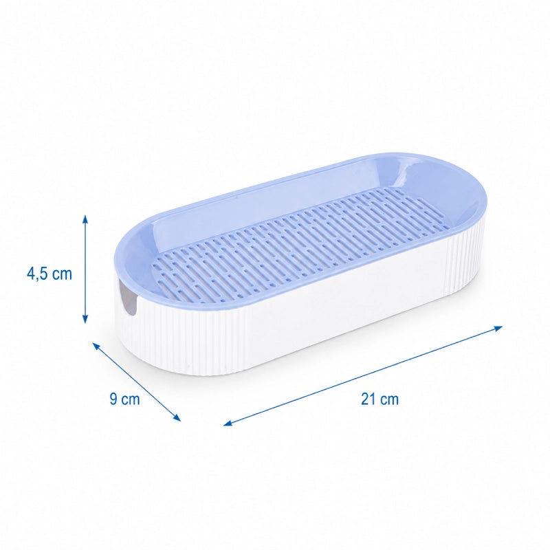 Jardinière herbe à chat, Axjardin bleu céleste : dimensions produit - AstuceChat