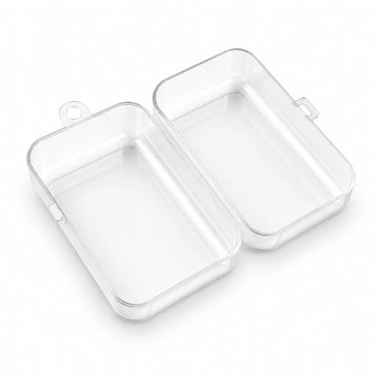 Kit biberon chaton - Nelora : boîte de rangement transparente pour accessoires protégés - AstuceChat