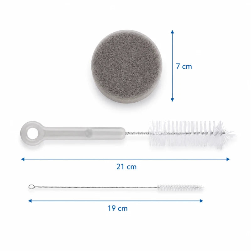 Nettoyage fontaine à eau chat - Kit, Axelia : dimensions accessoires - AstuceChat