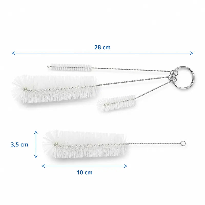 Nettoyage pompe fontaine à eau chat - Axora : dimensions kit goupillons - AstuceChat