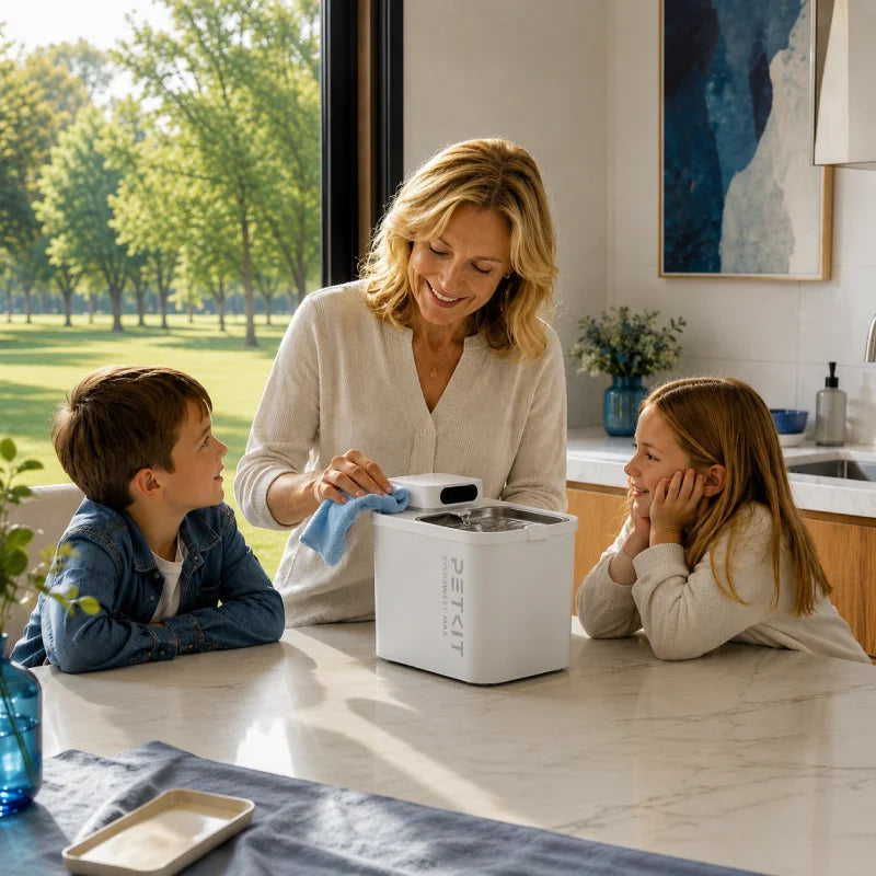 Petkit fontaine à eau - Eversweet Max : entretien à la main dans une cuisine premium - AstuceChat