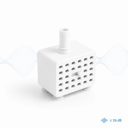 Pompe de remplacement pour fontaine à eau chat - Okeram : fonctionnement silencieux 26 dB - AstuceChat