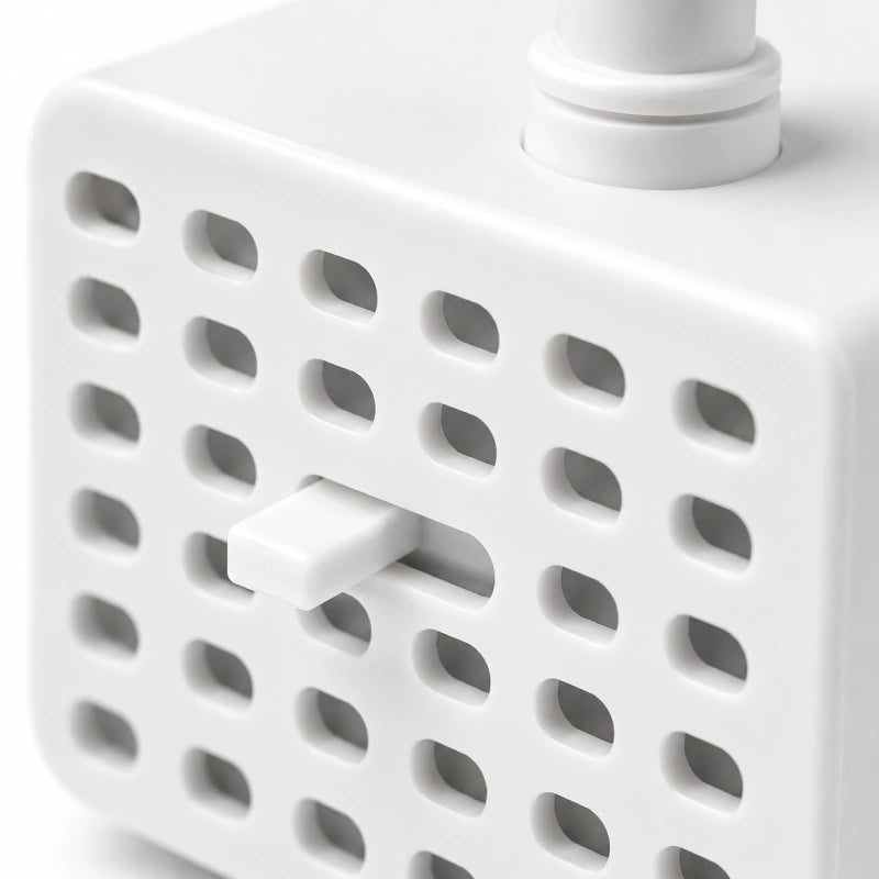 Pompe de remplacement pour fontaine à eau chat - Okeram : gros plan sur la grille de ventilation - AstuceChat