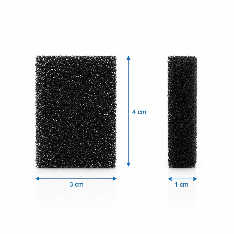 Pompe fontaine Petkit : dimensions du filtre mousse 3 × 4 × 1 cm - AstuceChat