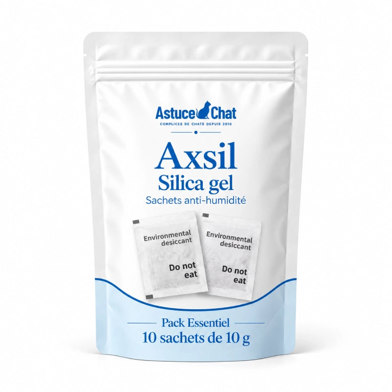 Silica gel - Axsil : Pack Essentiel de 10 sachets anti-humidité de 10 g - AstuceChat