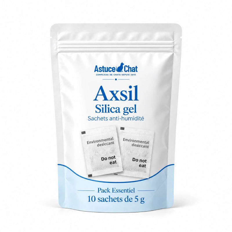 Silica gel - Axsil : Pack Essentiel de 10 sachets anti-humidité de 5 g - AstuceChat
