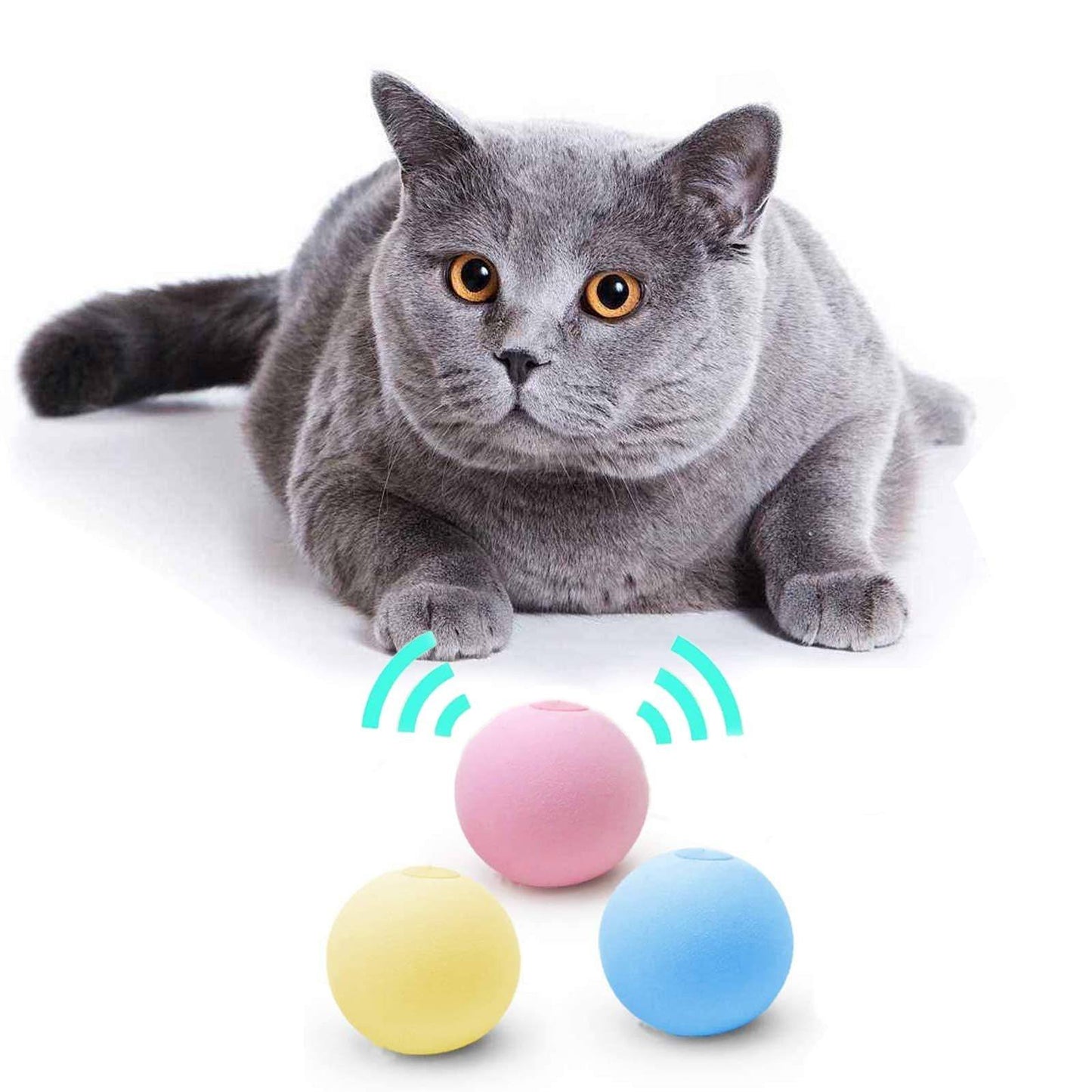 SmartBall™ - Balle intelligente d'apprentissage pour chat - Astuce Chat