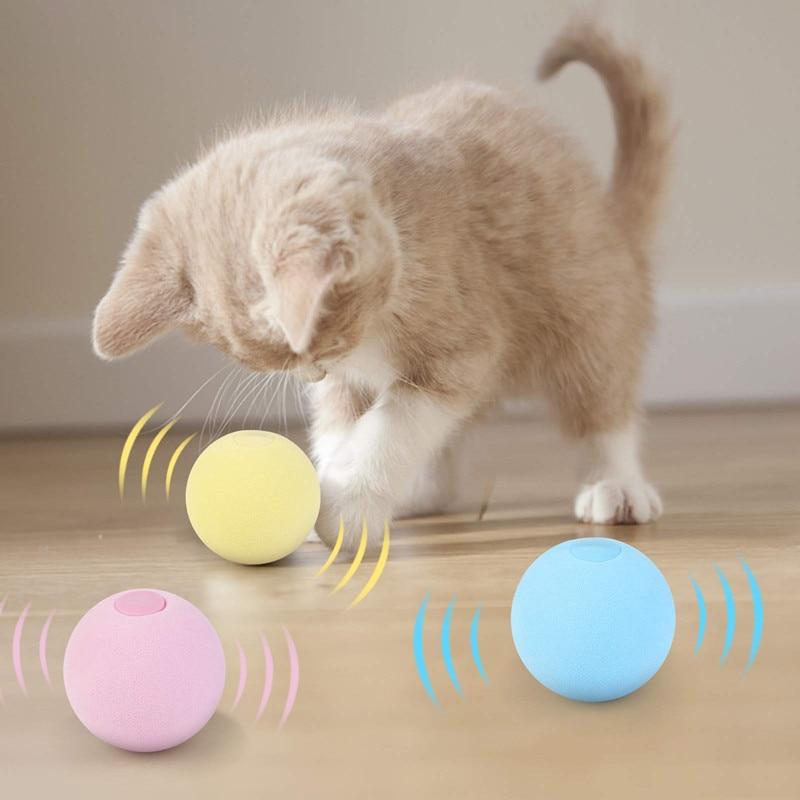 SmartBall™ - Balle intelligente d'apprentissage pour chat - Astuce Chat