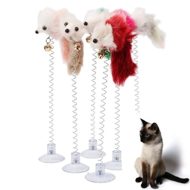 SpringFun™ - Colonne Spirale pour chat - Astuce Chat