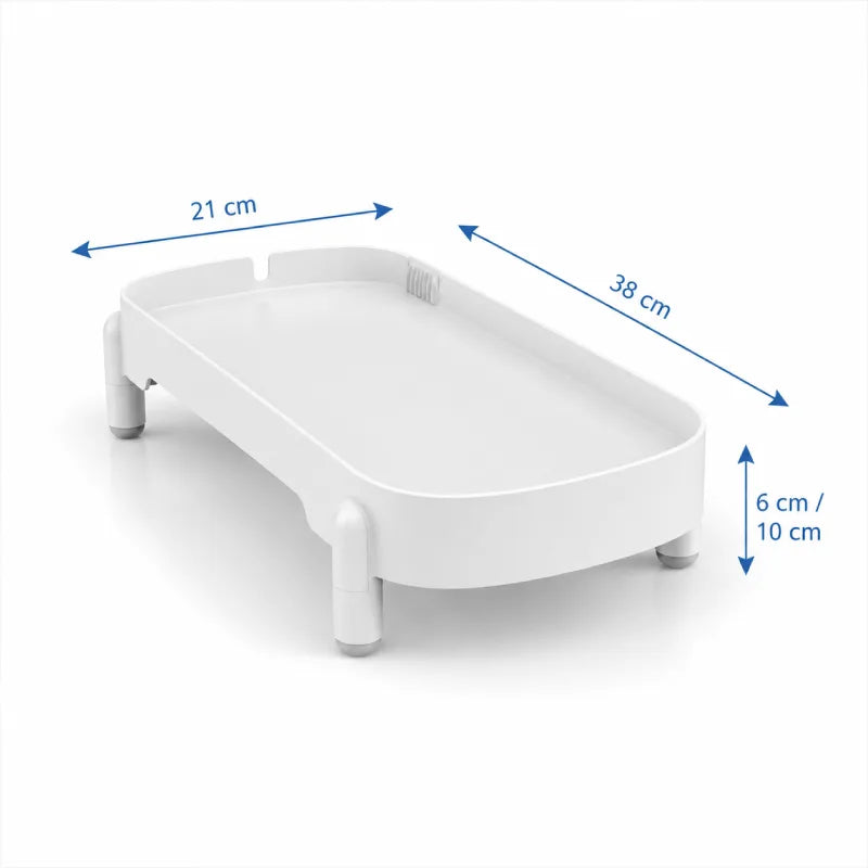 Support réglable pour chat - Axutil : dimensions du support - AstuceChat